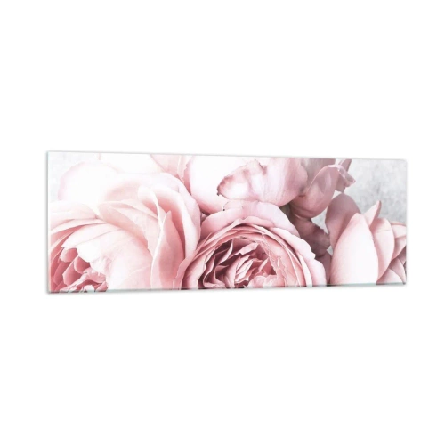 Quadro su vetro - Per i romantici - 90x30 cm