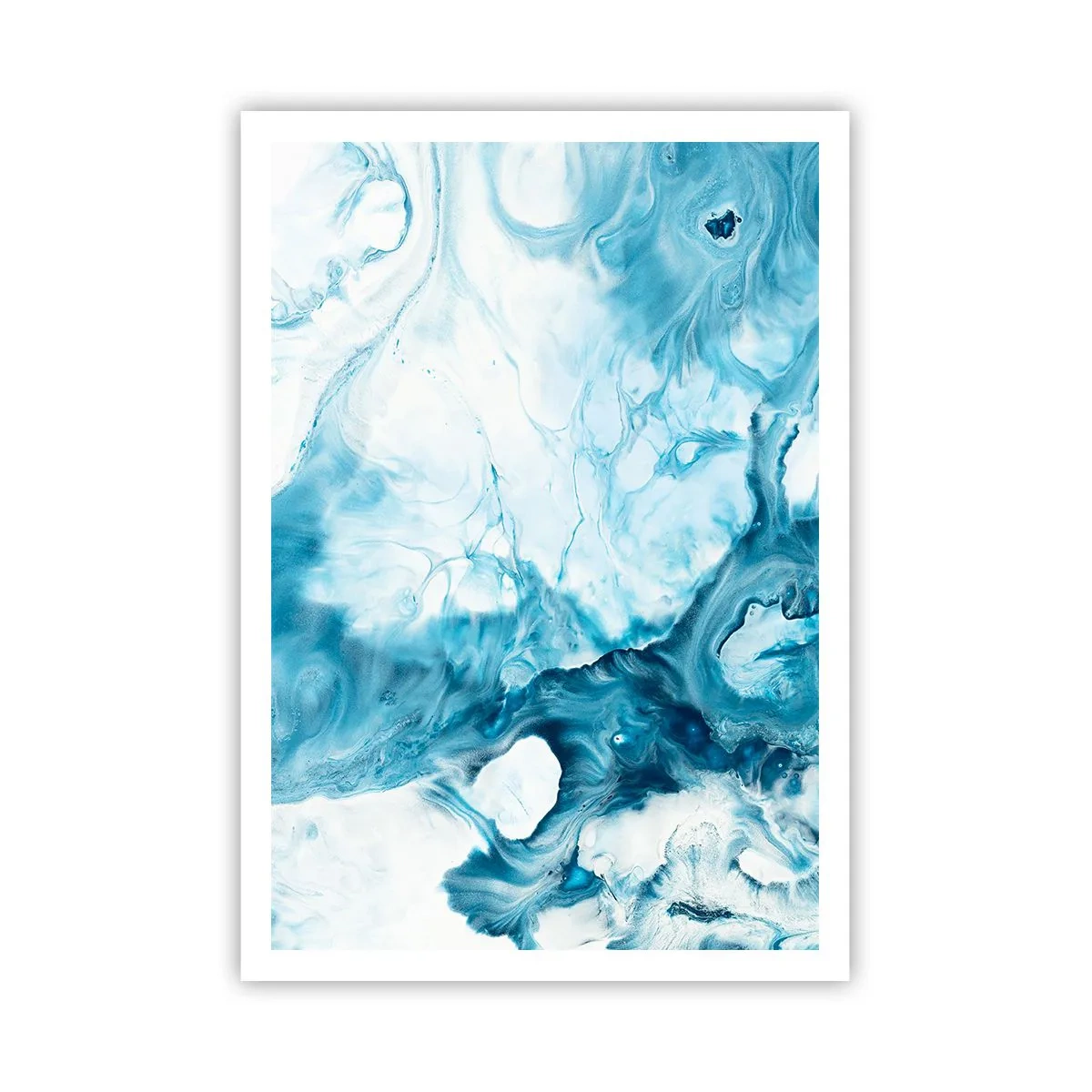 Poster - Concerto di blu - 70x100 cm