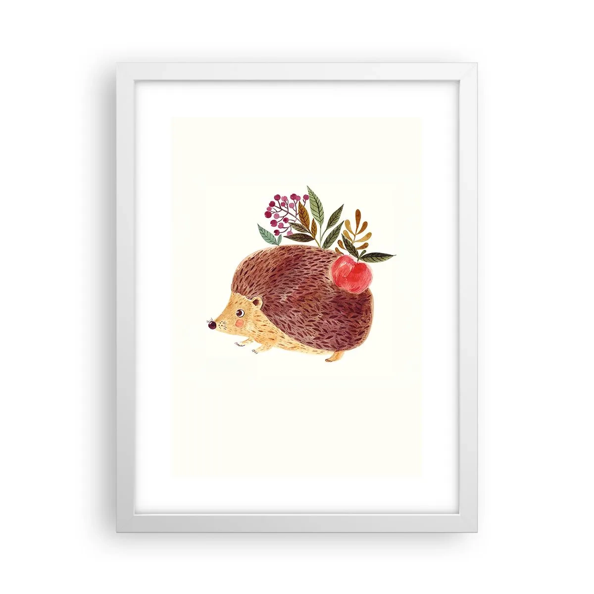 Poster in cornice bianca - E mi vuoi già bene - 30x40 cm