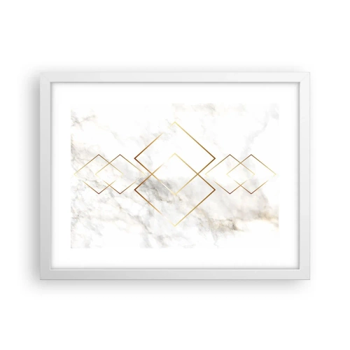 Poster in cornice bianca - Vista sull'infinito - 40x30 cm