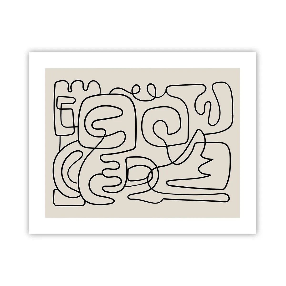 Poster - Segui il percorso - 50x40 cm