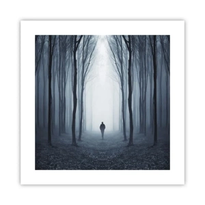 Poster - E tutto è semplice e chiaro - 40x40 cm