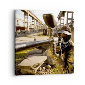 Quadro su tela - Stampe su Tela - Anche tu puoi essere un eroe - 30x30 cm