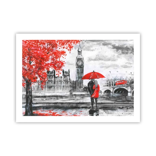 Poster - Innamorati a Londra - 70x50 cm