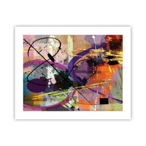 Poster - Per la via diritta o tortuosa - 50x40 cm