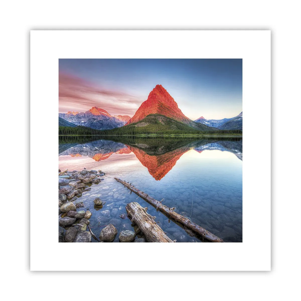 Poster - Caldo e freddo - 30x30 cm
