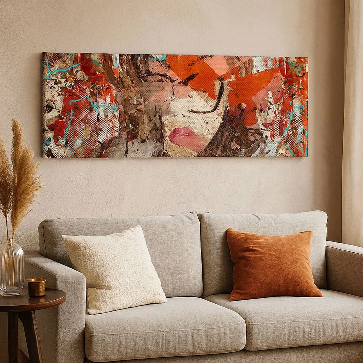 Quadro su tela - Stampe su Tela - Nessuno sa come sei veramente - 100x40 cm