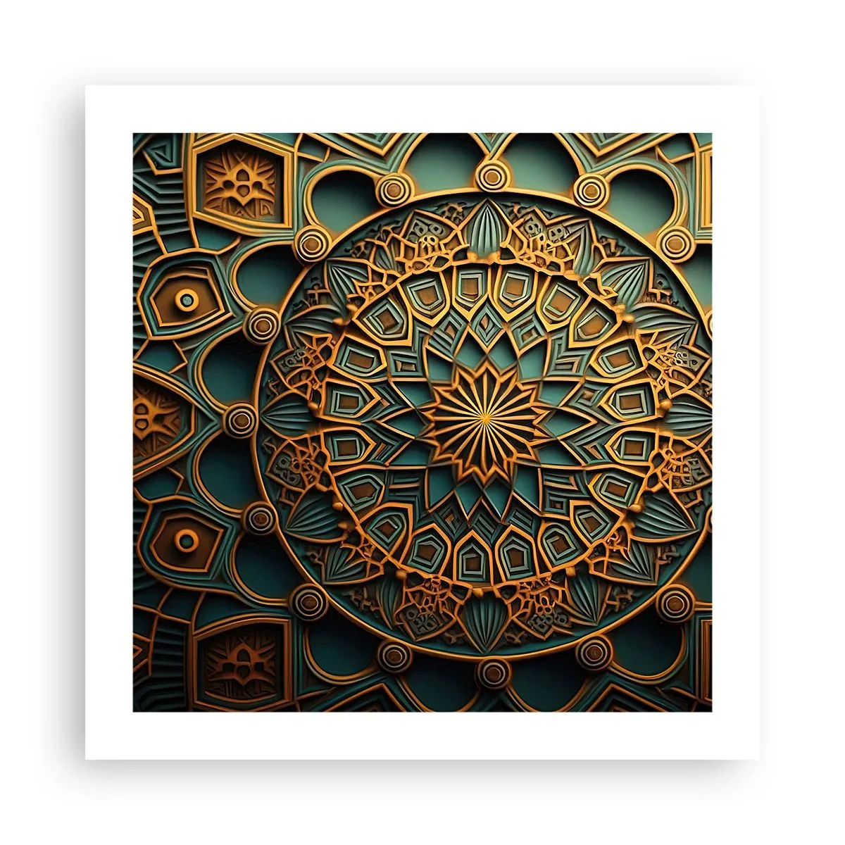 Poster - Atmosfera araba - 50x50 cm