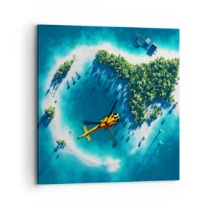 Quadro su tela - Stampe su Tela - Comprati un'isola - 70x70 cm