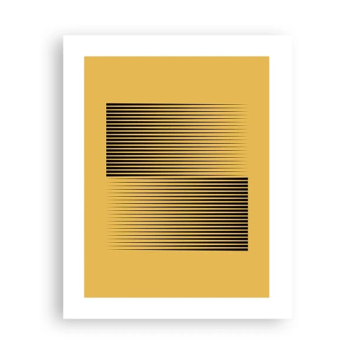 Poster - La quadratura degli opposti - 40x50 cm