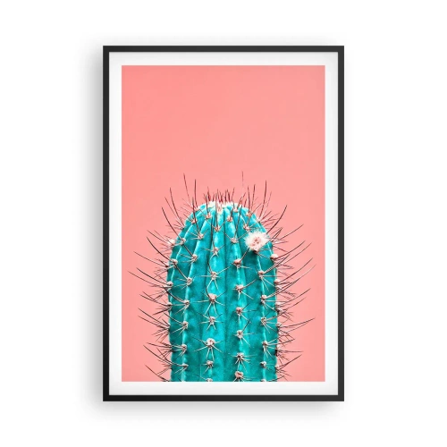 Poster in cornice nera - Stai attento - 61x91 cm