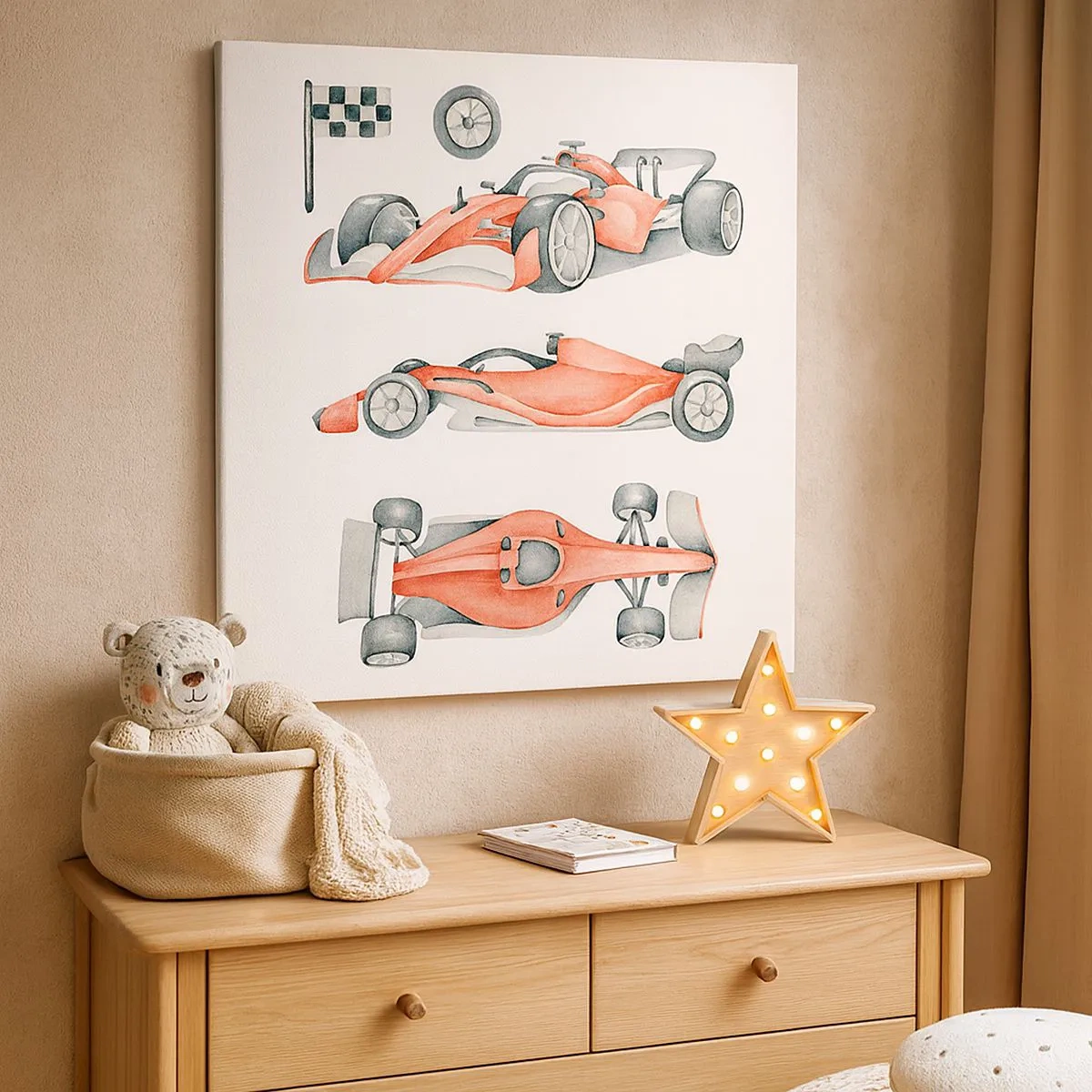 Quadro su tela - Stampe su Tela - Inseguendo i sogni - 30x30 cm