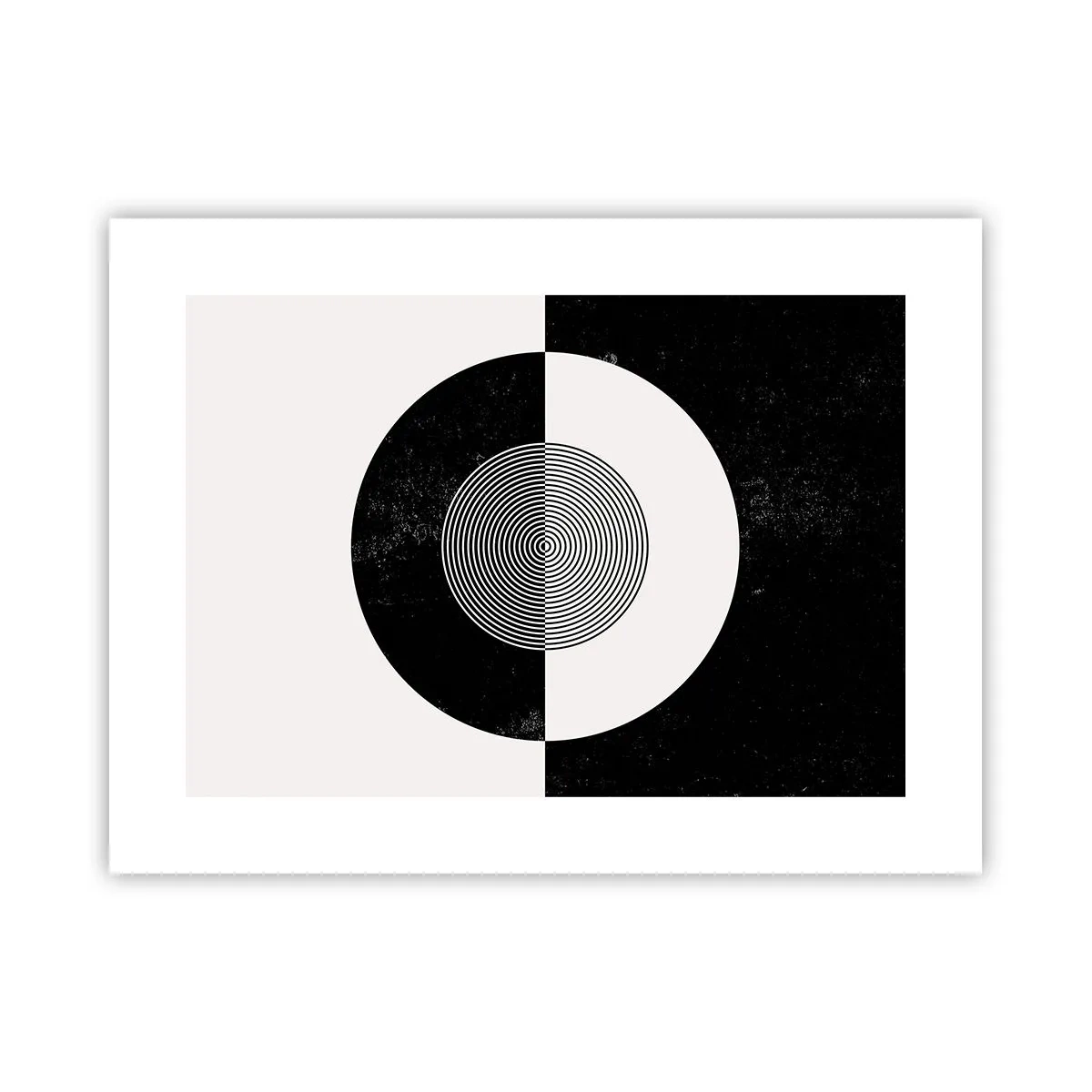 Poster - Armonia in bianco e nero - 40x30 cm