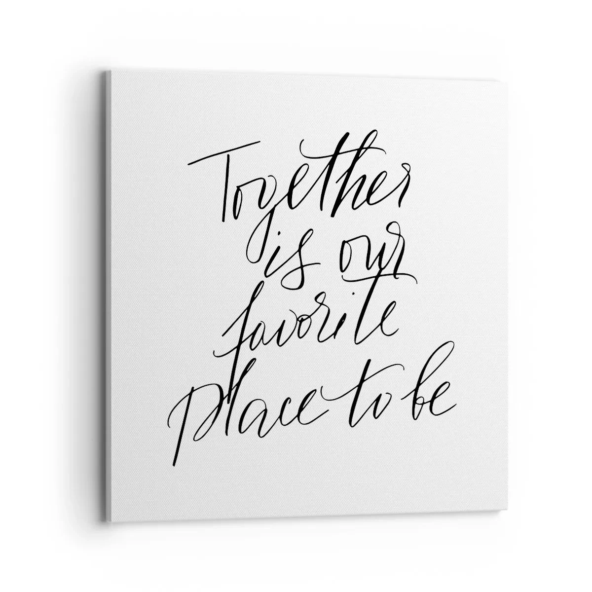 Quadro su tela - Stampe su Tela - Anche tu lo senti? - 70x70 cm