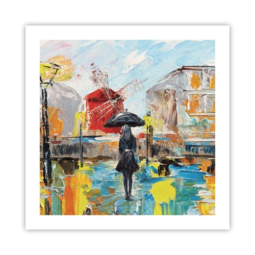 Poster - Leggende di Parigi - 50x50 cm