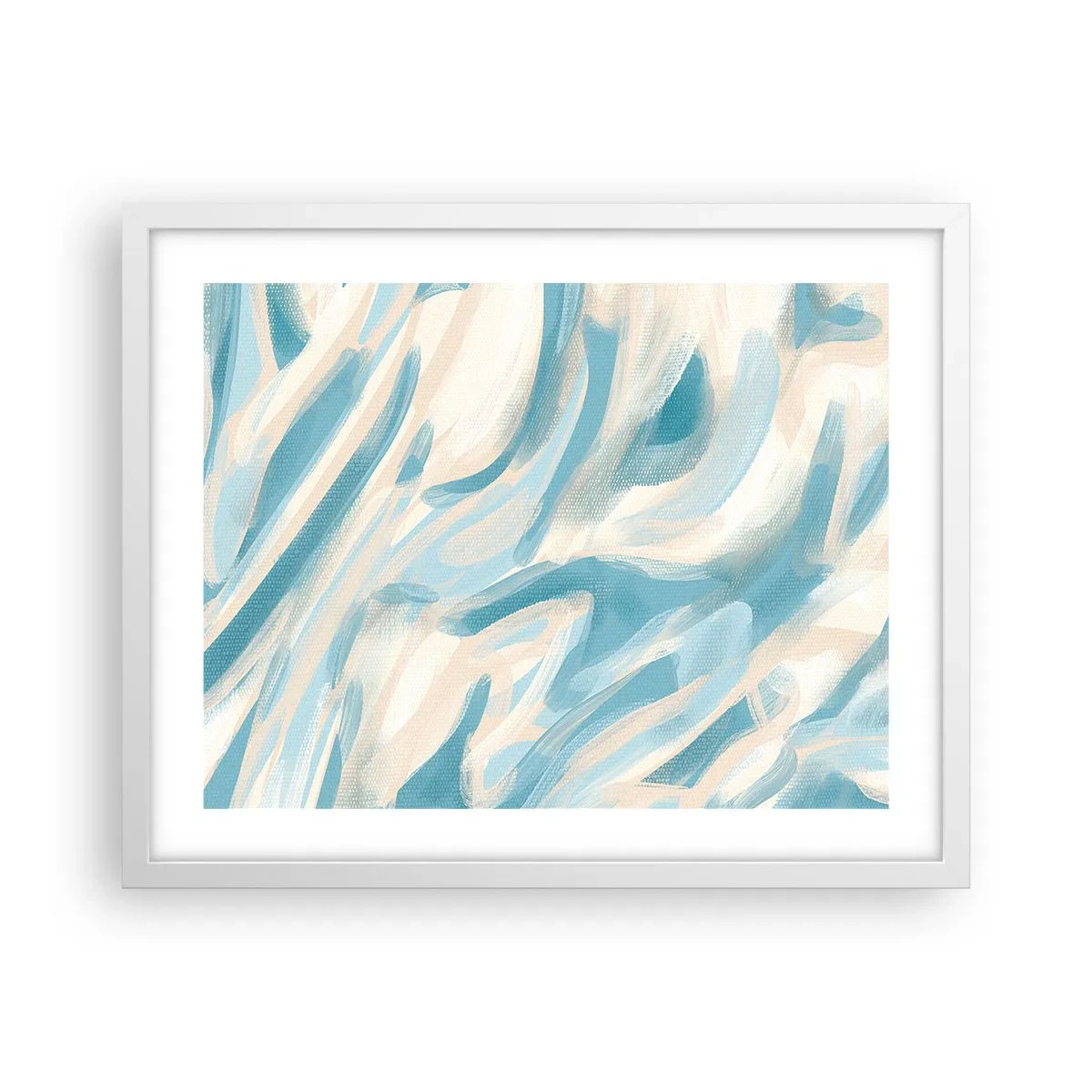 Poster in cornice bianca - Brezze primaverili - 50x40 cm