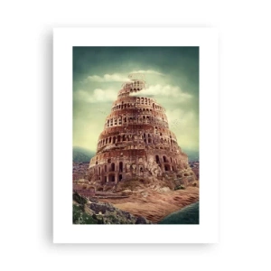 Poster - La torre di Babele - 30x40 cm