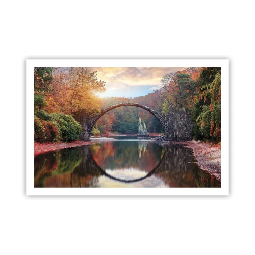 Poster - Dall'altro lato dello specchio - 91x61 cm