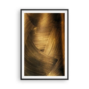 Poster in cornice nera - Nel labirinto d'oro - 61x91 cm