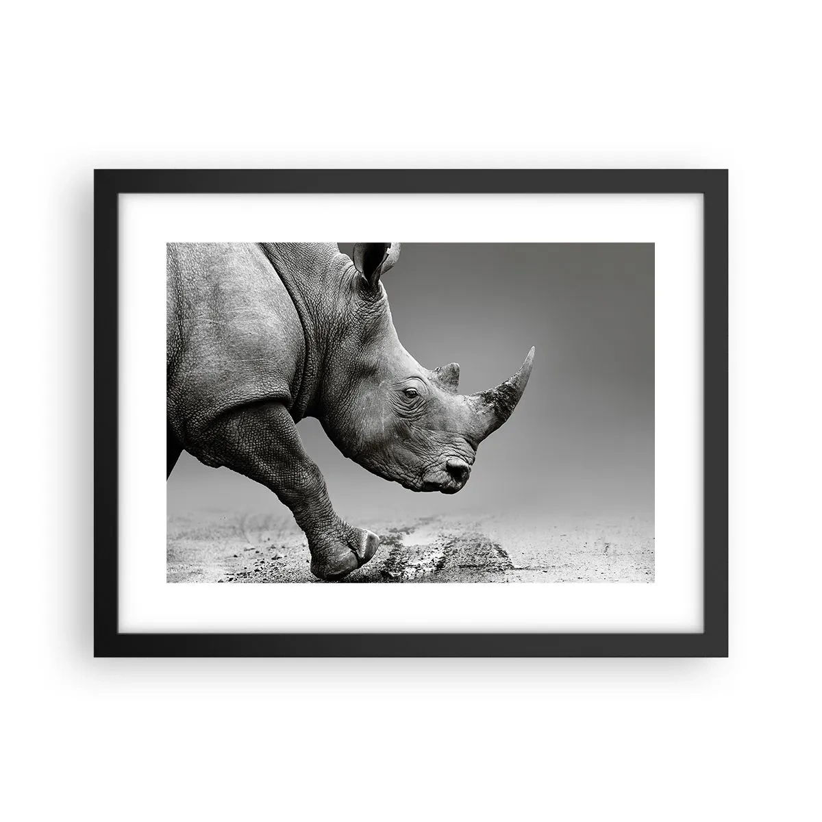 Poster in cornice nera - Forza irrefrenabile - 40x30 cm