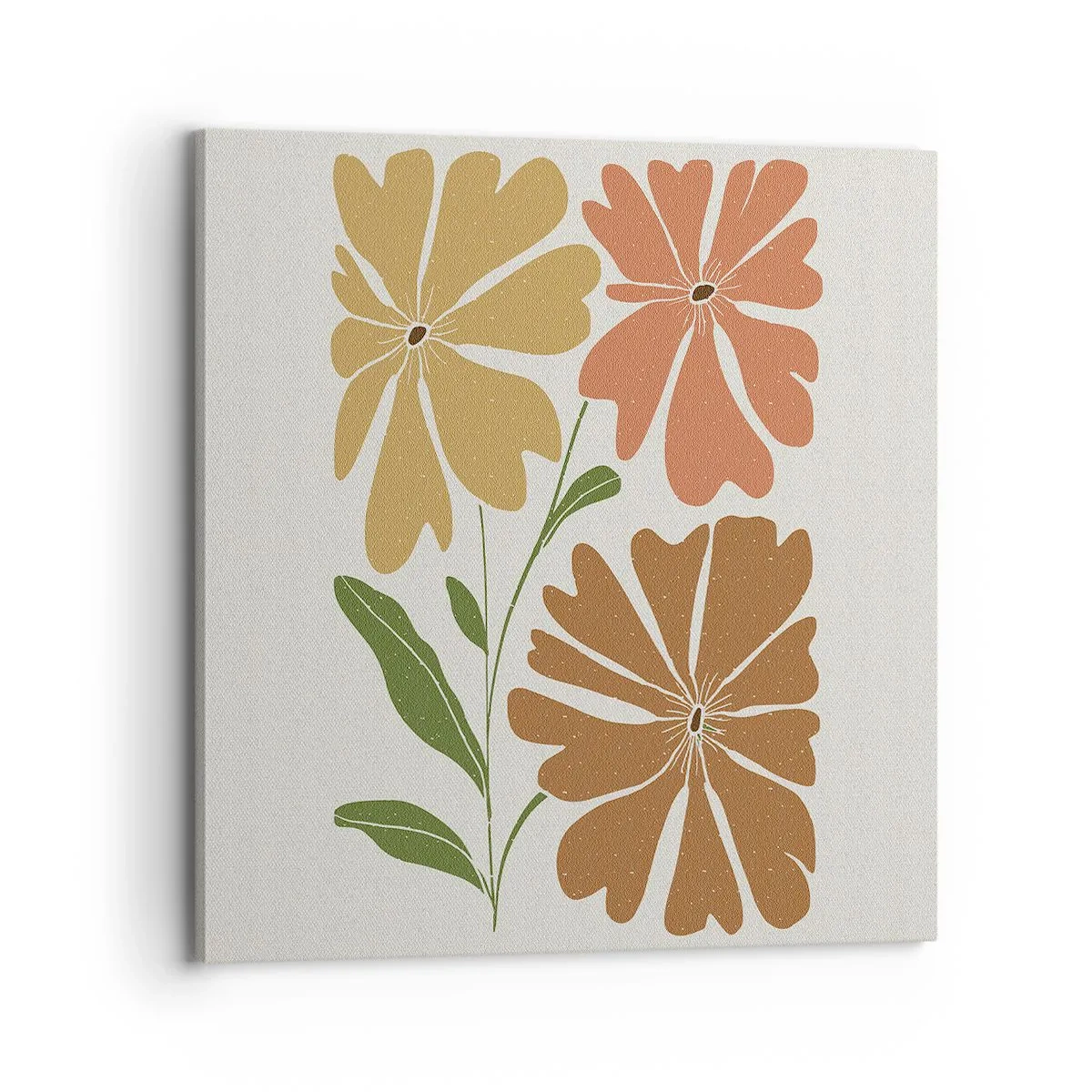 Quadro su tela - Stampe su Tela - Natura e geometria - 70x70 cm