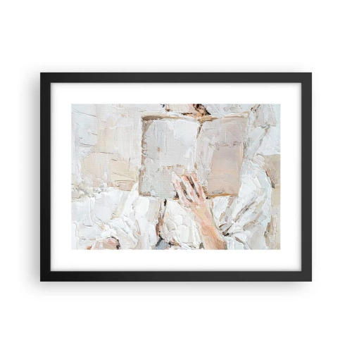 Poster in cornice nera - In un altro mondo - 40x30 cm