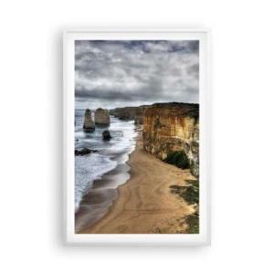 Poster in cornice bianca - Bellezza selvatica - 61x91 cm