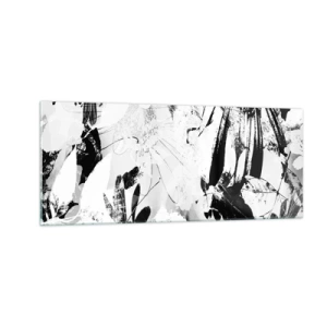 Quadro su vetro - Autunno in negativo - 100x40 cm