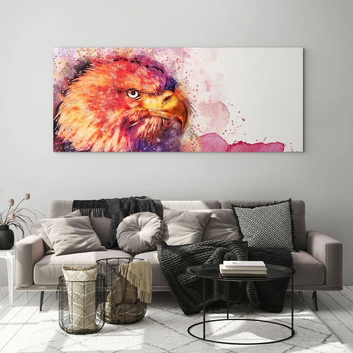 Quadro su vetro - Non vuoi sapere quello che penso - 100x40 cm