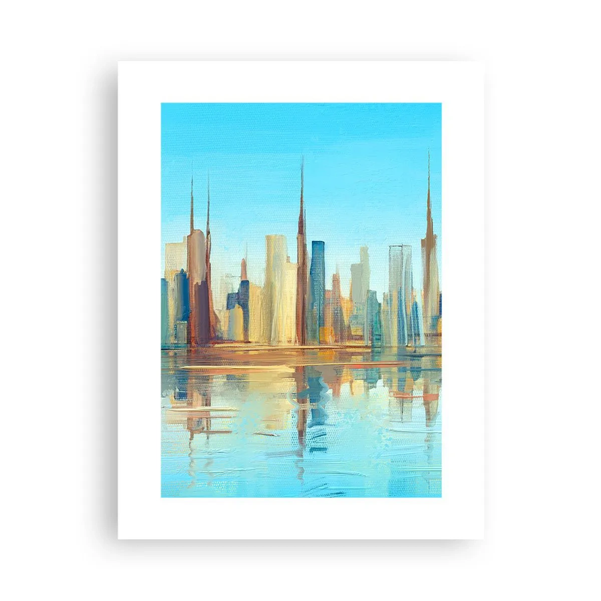 Poster - Metropoli assolata - 30x40 cm