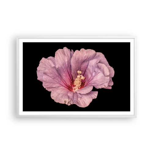 Poster in cornice bianca - Dritto al cuore - 91x61 cm