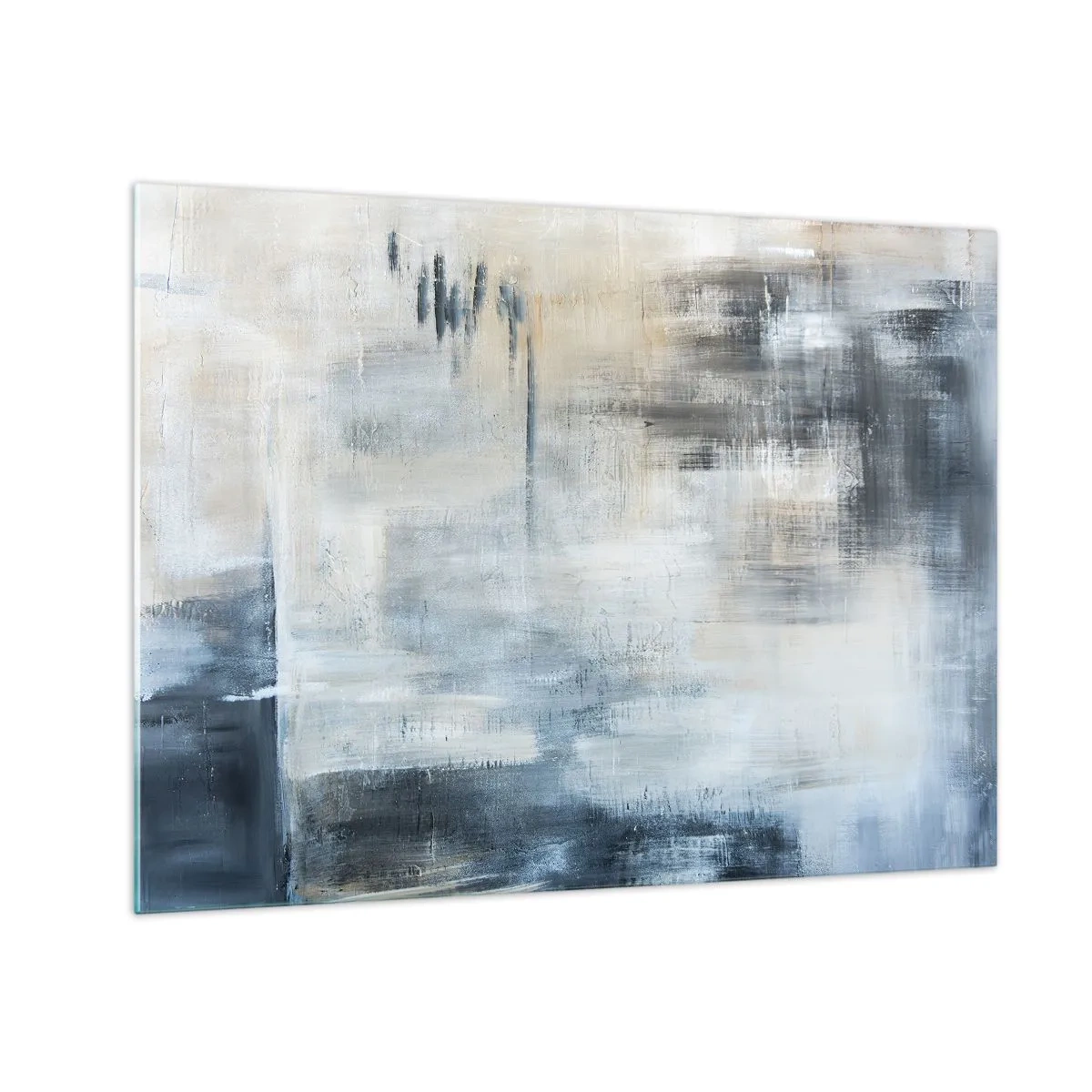 Quadro su vetro - Coperti dal blu - 70x50 cm