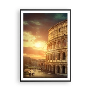 Poster in cornice nera - Impressione colossale - 70x100 cm