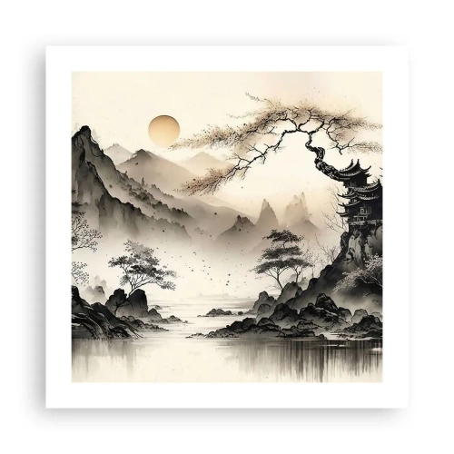Poster - Il fascino irripetibile dell'oriente - 50x50 cm