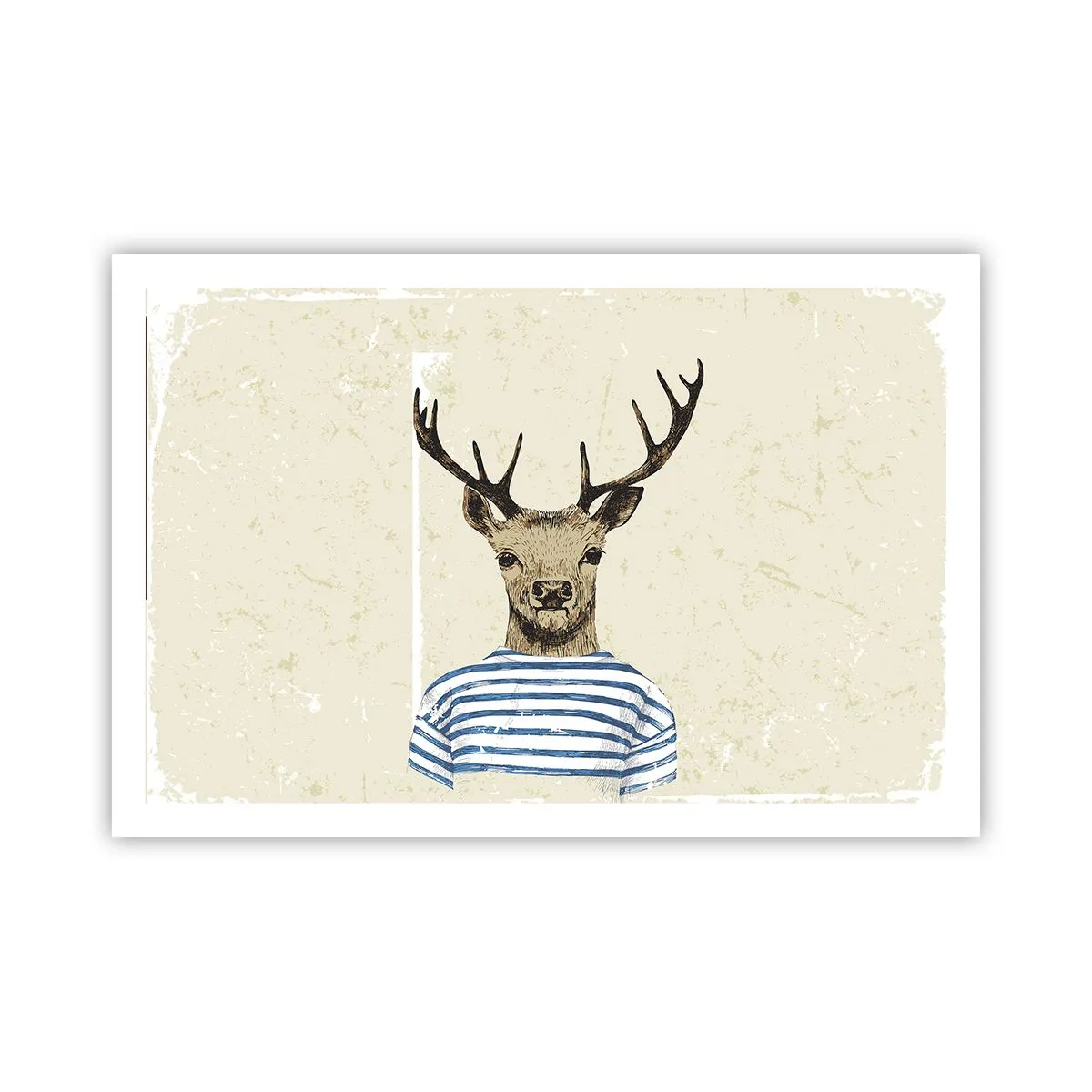 Poster - Mi piacciono le camicie a righe! - 91x61 cm