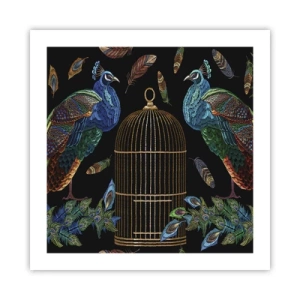 Poster - Con gli abiti reali - 50x50 cm