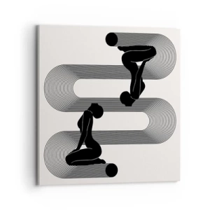 Quadro su tela - Stampe su Tela - Simmetria sensuale - 70x70 cm