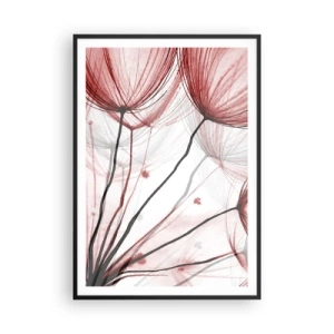 Poster in cornice nera - Prima del decollo - 70x100 cm