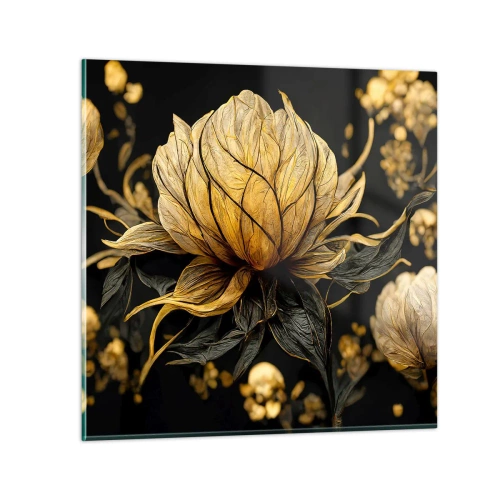 Quadro su vetro - Delicata fragilità - 60x60 cm