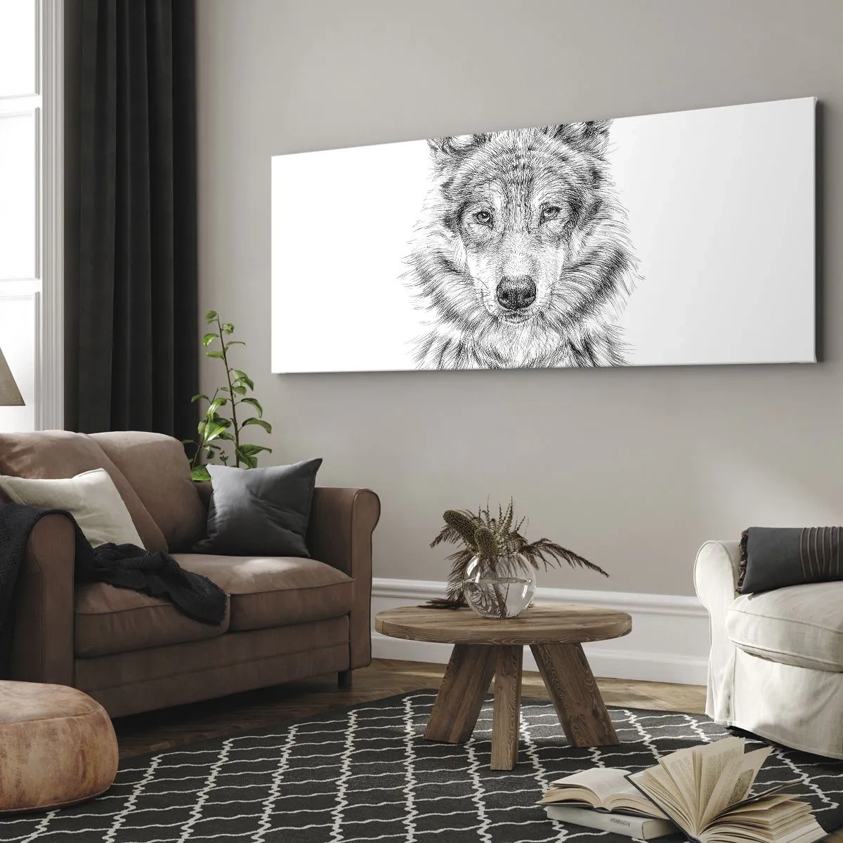 Quadro su tela - Stampe su Tela - Condottiero nato - 100x40 cm