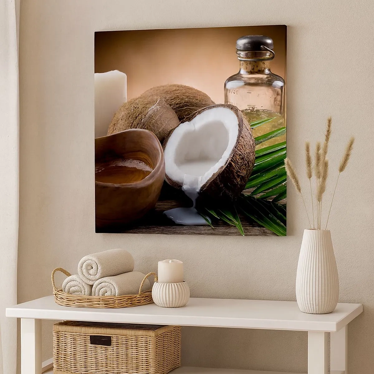 Quadro su tela - Stampe su Tela - Salute dalle isole tropicali - 30x30 cm