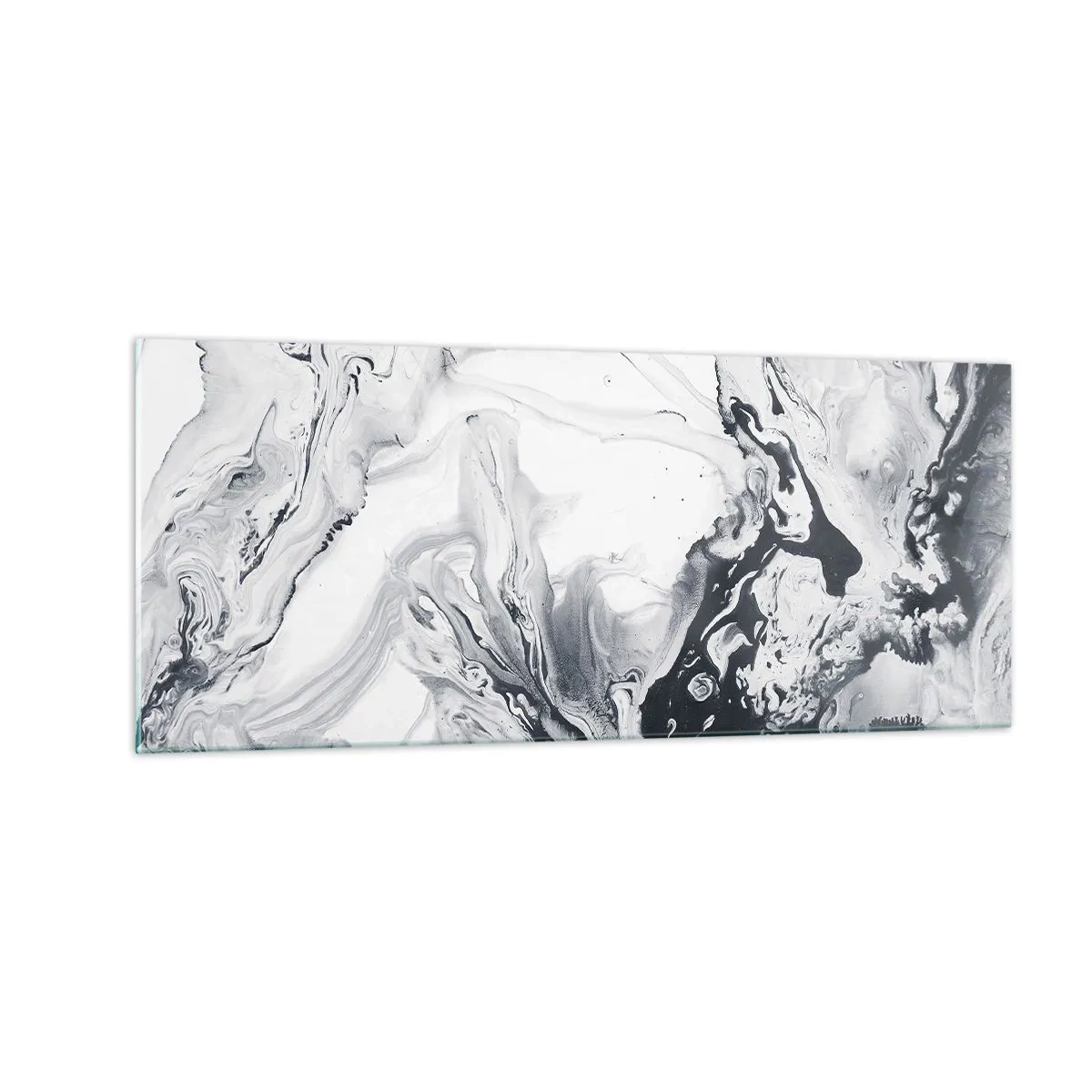 Quadro su vetro - Il centro della terra - 100x40 cm