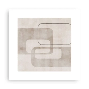 Poster - Giunti geometrici - 30x30 cm
