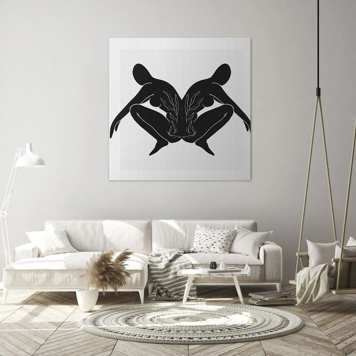 Quadro su tela - Stampe su Tela - Anima comune - 30x30 cm