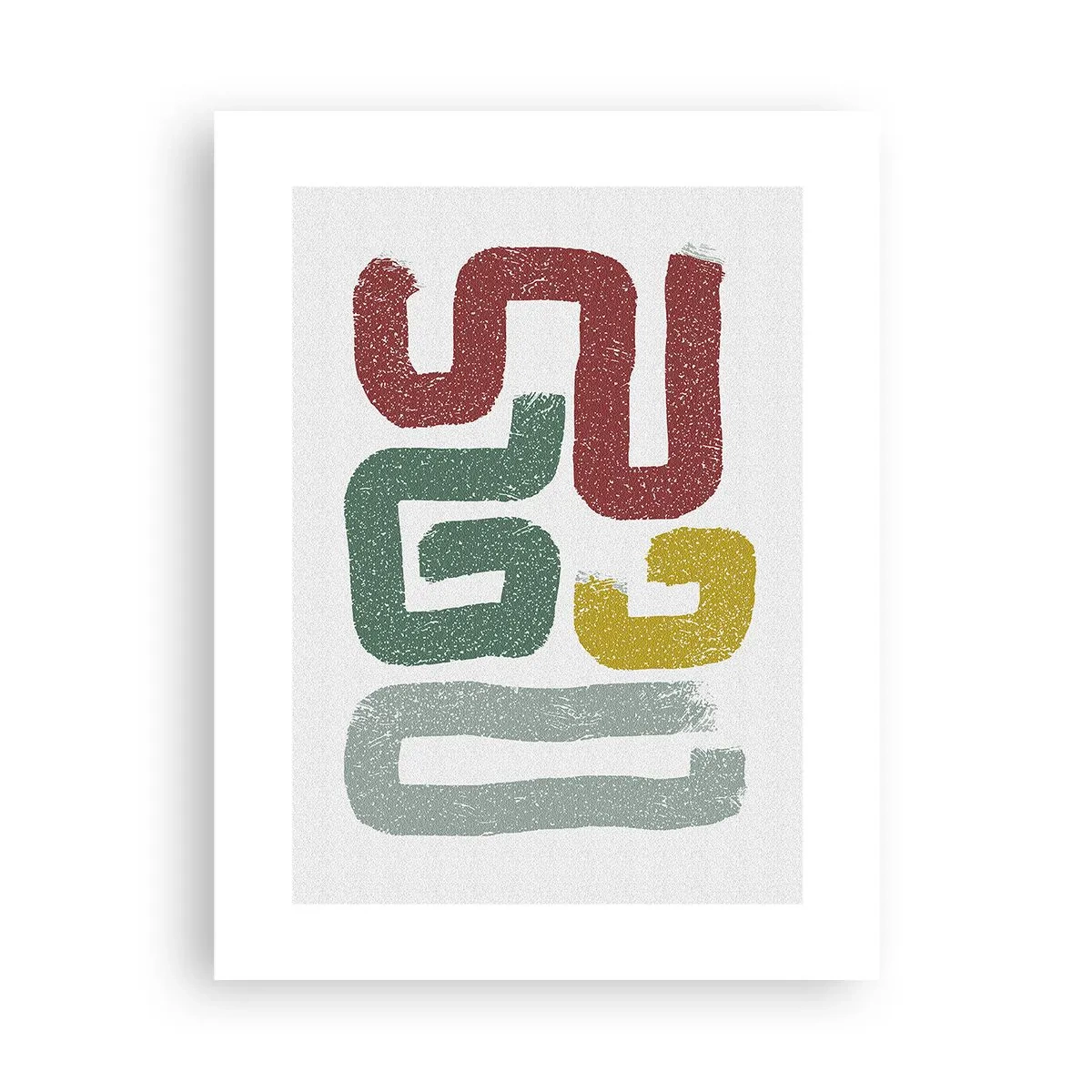 Poster - In una lingua sconosciuta - 30x40 cm