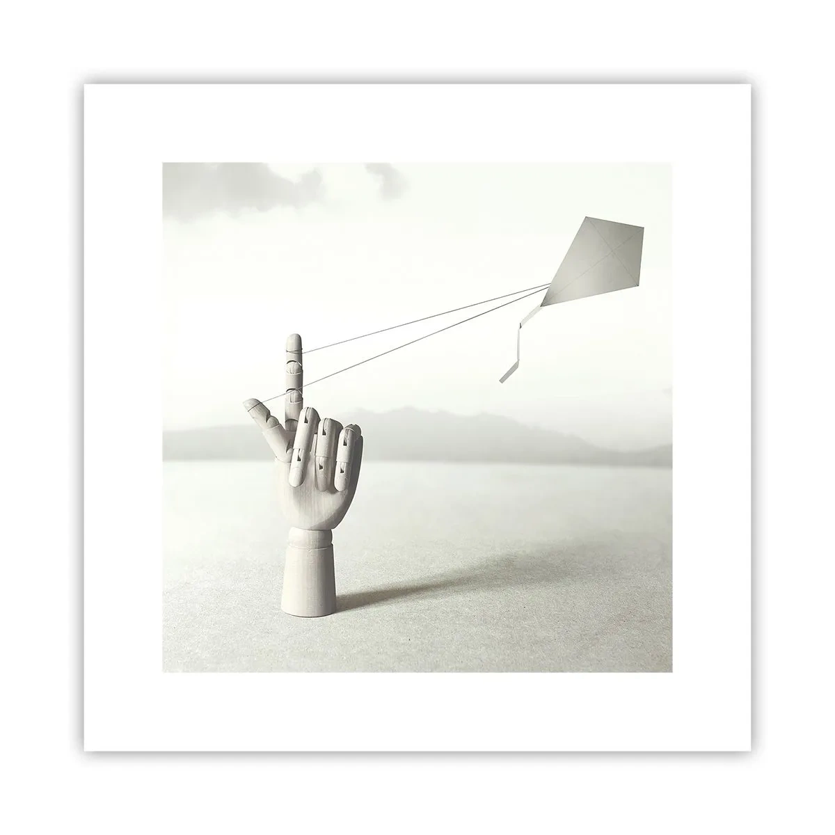 Poster - Prova di forza - 30x30 cm