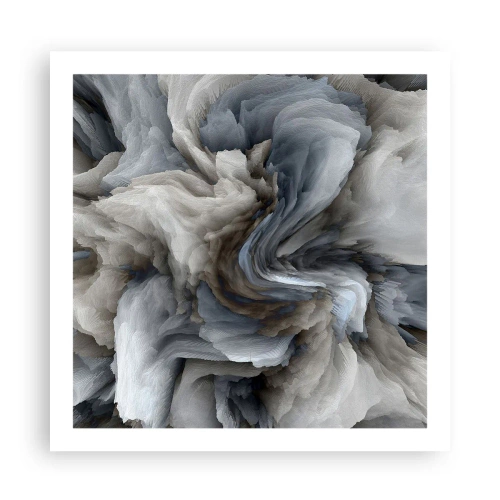 Poster - Pietra in fiore - 60x60 cm