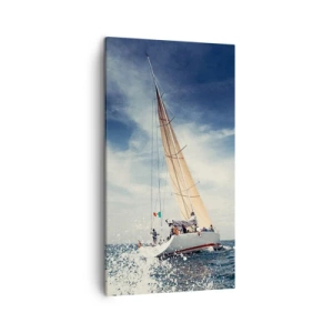 Quadro su tela - Stampe su Tela - Non ci raggiungeranno! - 45x80 cm