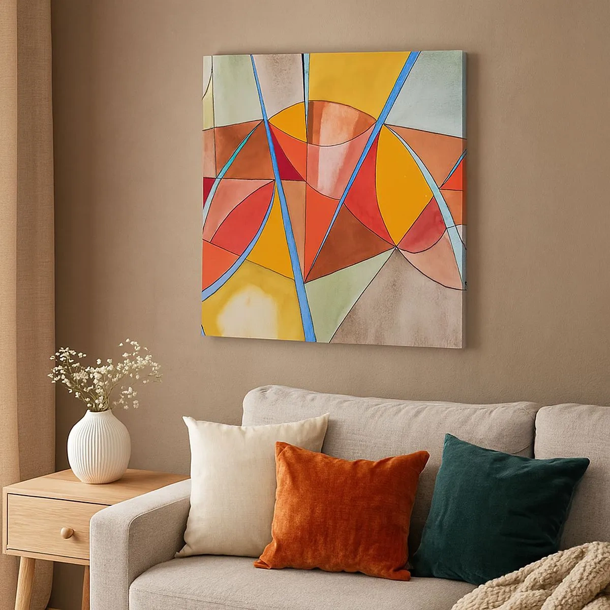 Quadro su tela - Stampe su Tela - Carosello, carosello dei sogni - 30x30 cm