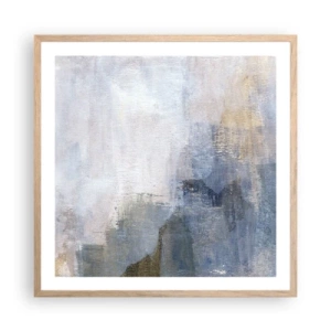 Poster in cornice rovere chiaro - Toni e accordi dei colori - 60x60 cm